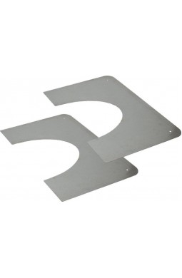 Brandseparatieplaat 20 x45 graden hellend dak ø200mm