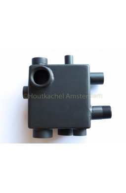 Aansluitblok K cv-houtkachel